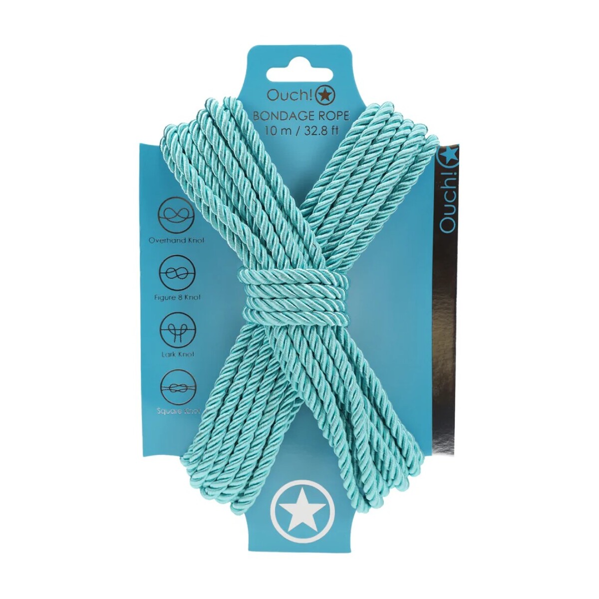 Soga para Sumisión Bondage Rope Ouch - Azul 