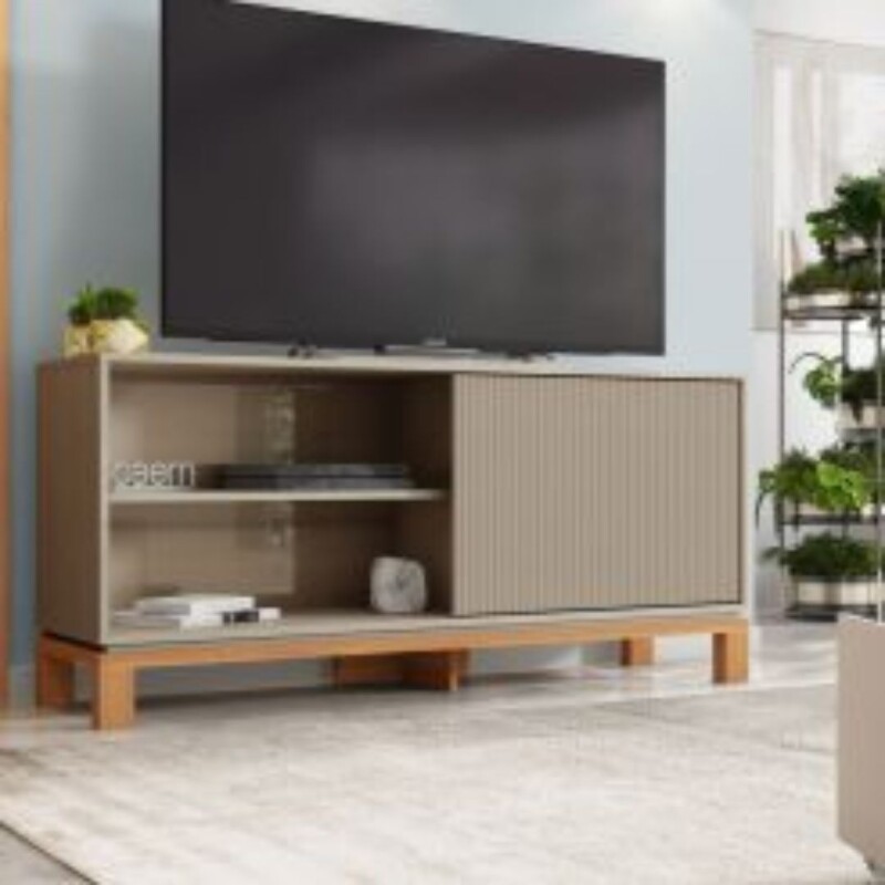 Rack Mondrian Sudade/Freijo 1,36m Rack Mondrian Sudade/Freijo 1,36m