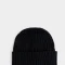 Gorro Clasico Gorro Tejido Efecto Rotura - Negro