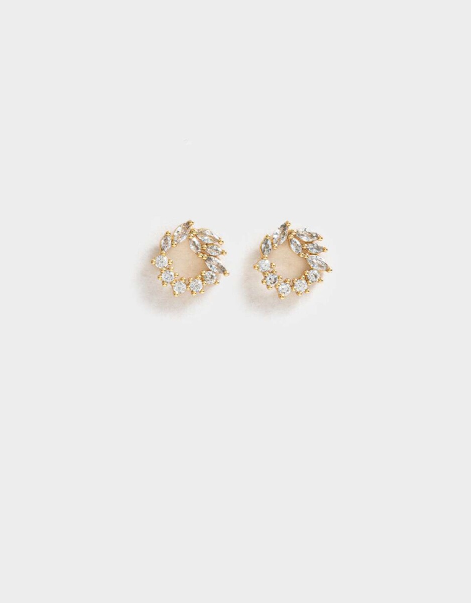 Aros Pasantes Premium Gold - Dorado 