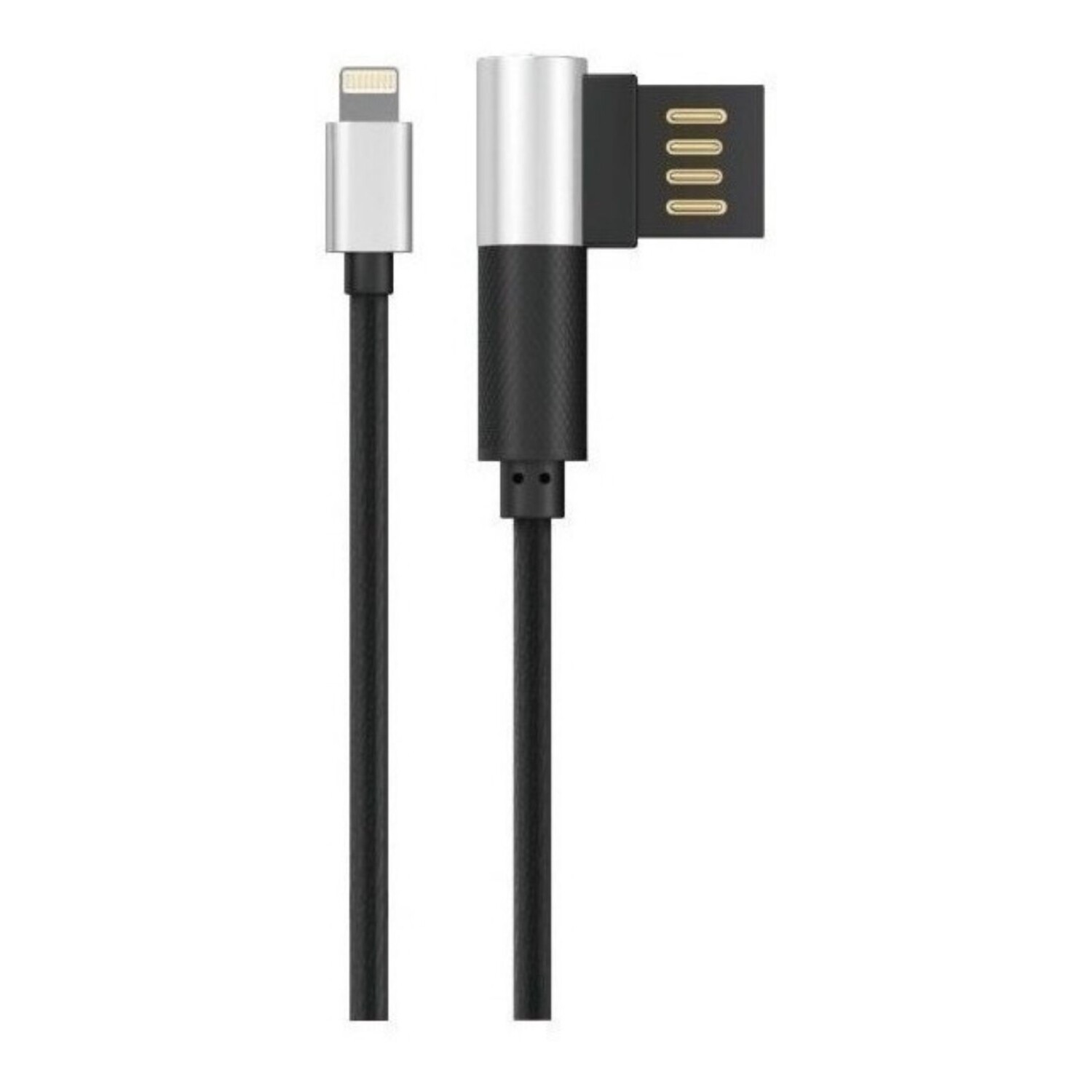 Cable Usb A Lightning iPhone Reforzado Carga Rápida Marvo - Color Variante  Gris — Atrix