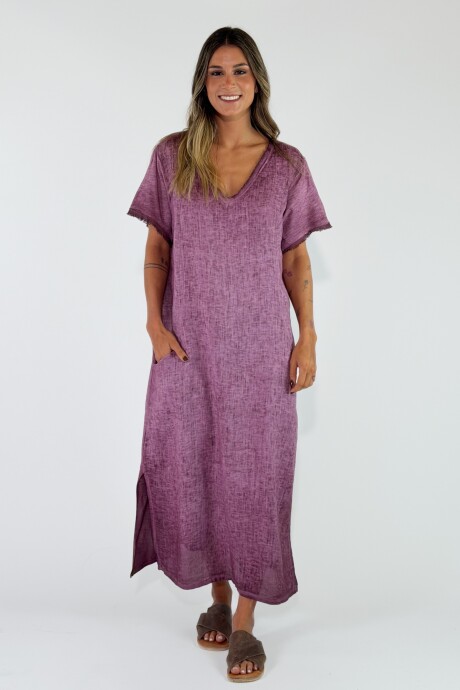 VESTIDO CAICOS Purpura