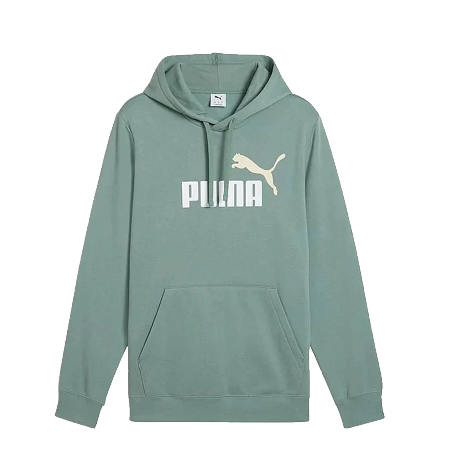 Canguro de Hombre Puma Logo Hoodie Verde
