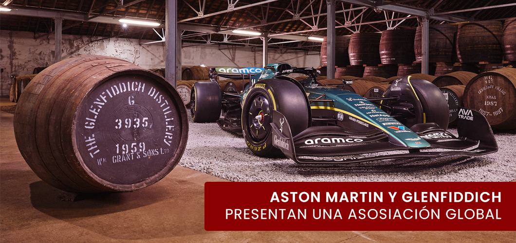 Aston Martin Aramco y Glenfiddich presentan una asociación global