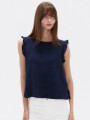 Blusa Jastel Azul Marino