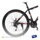 Bicicleta Montaña Rodado 26 Con 21 De Velocidad Aro 26 Rojo
