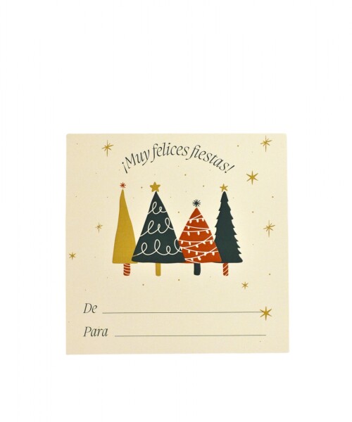 Tarjeta navidad 10x10 DISEÑO 3