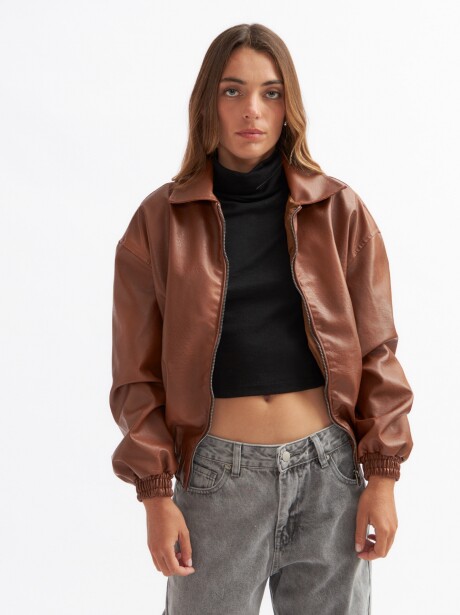 CAMPERA PATY MARRÓN