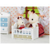 Bebé conejito Chocolate con cuna Sylvanian Families Bebé conejito Chocolate con cuna Sylvanian Families