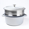 STAUB COCOTTE C/ VAPORIERA - 24 CM TRUFA STAUB COCOTTE C/ VAPORIERA - 24 CM TRUFA