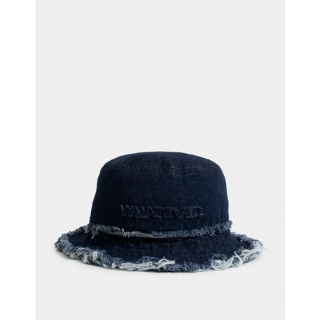 Piluso Denim Desflecado Azul Gastado