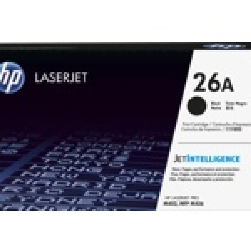 HP 26A - Negro - original - LaserJet - cartucho de tóner (CF226A) - para LaserJet Pro M402, MFP M426 HP 26A - Negro - original - LaserJet - cartucho de tóner (CF226A) - para LaserJet Pro M402, MFP M426