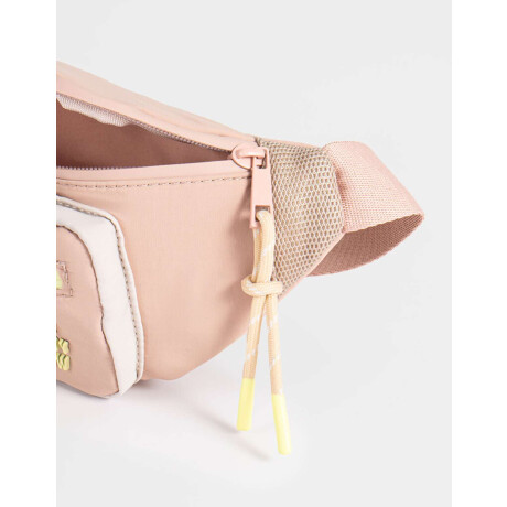 Riñonera Colorblock Sport Rosa Viejo