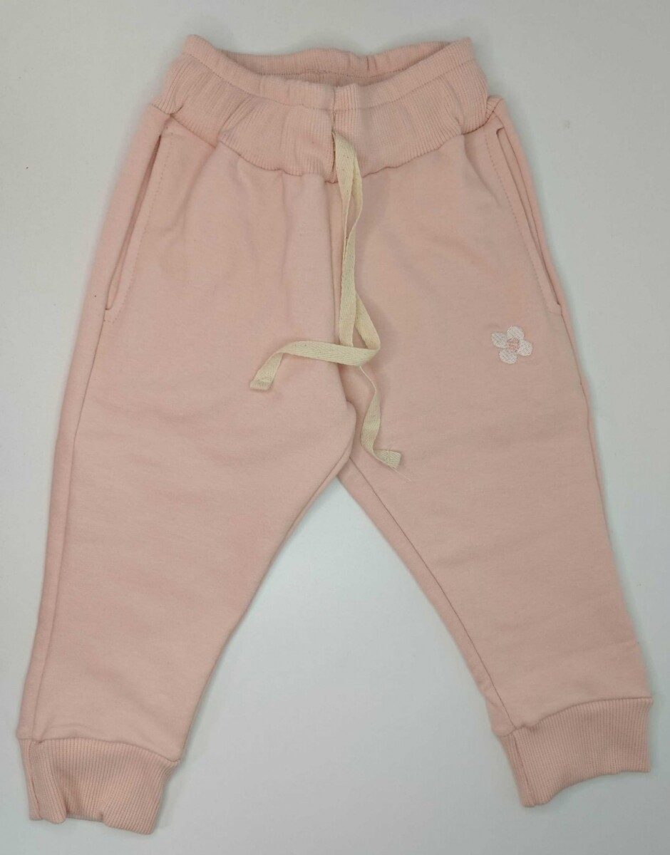 Pantalón Felpa rosad 