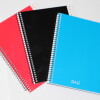 CUADERNO CON INDICE DALI 72 HOJAS COLOR AZUL