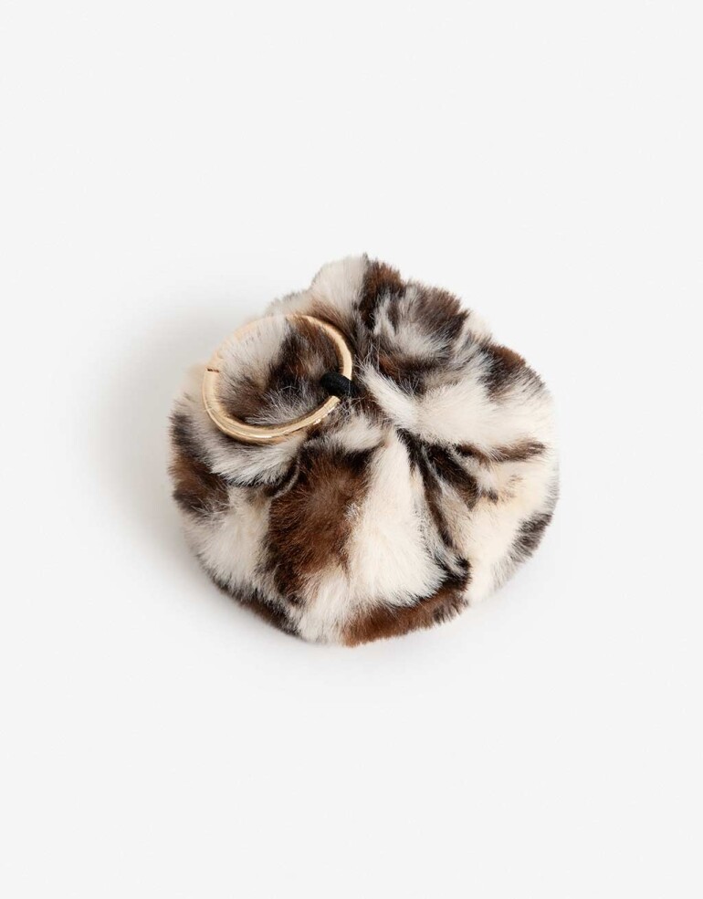 Llavero Cozy Llavero Pelota Cozy. - Estampado Animal Print