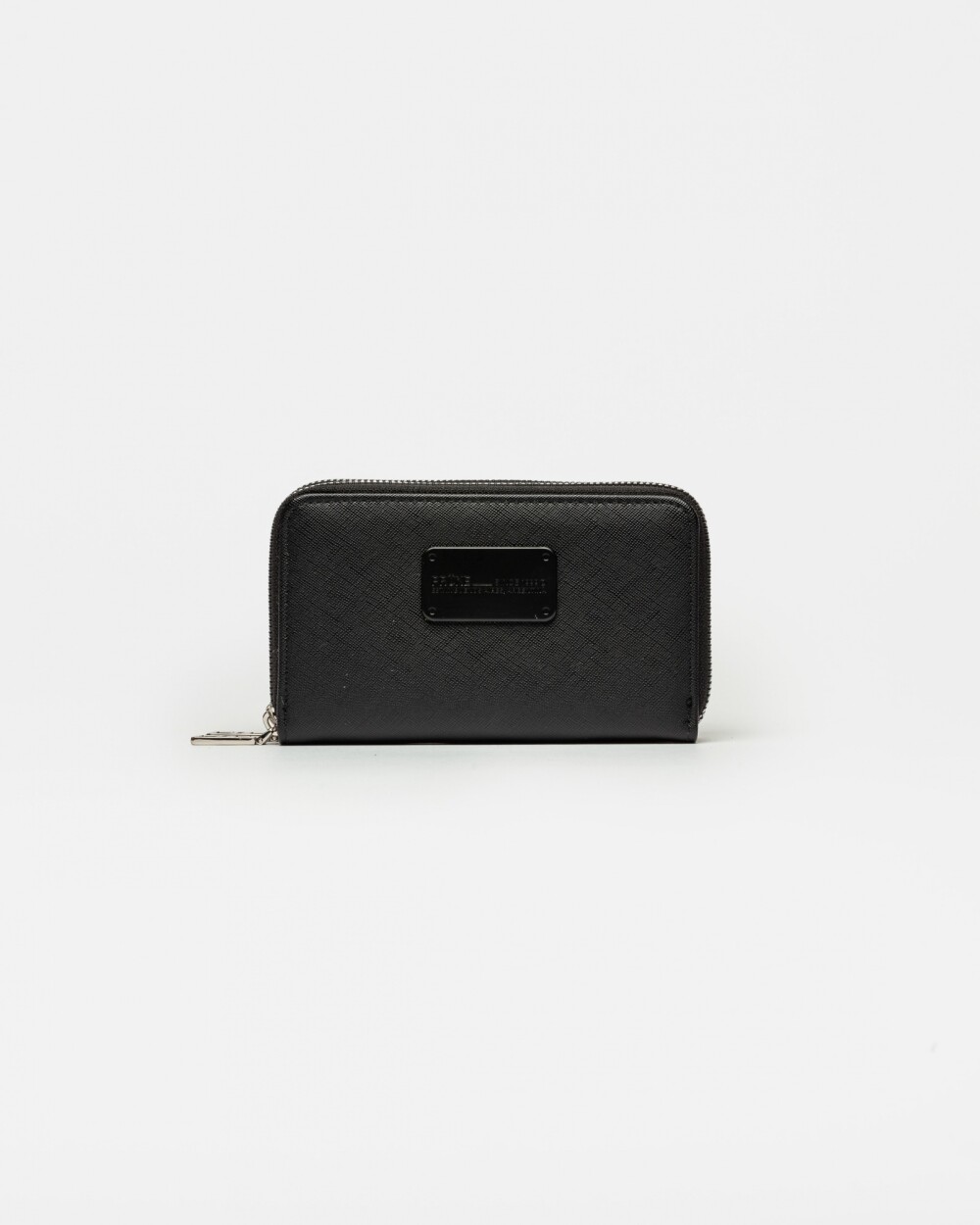 Billetera Penny en efecto cuero Negro Cobre