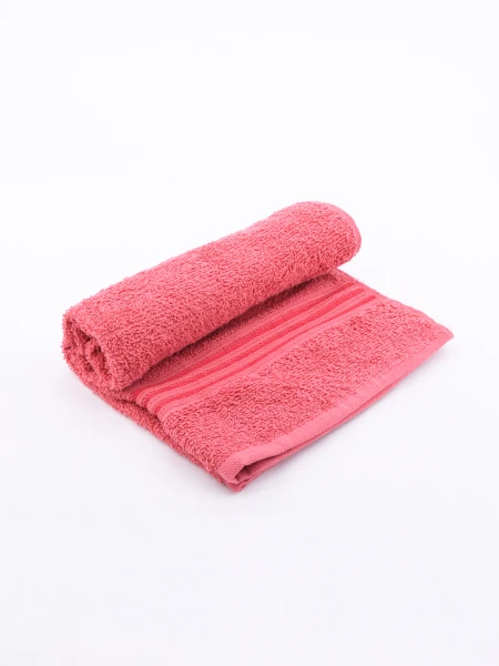 TOALLA DE ROSTRO ROJO