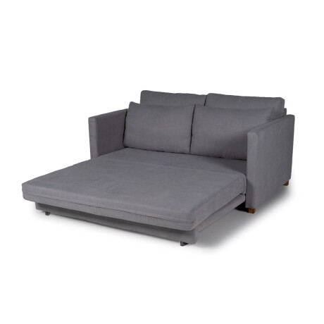 Sofá Cama Niki - Tela Microfibra 9903 (Soft Gris)