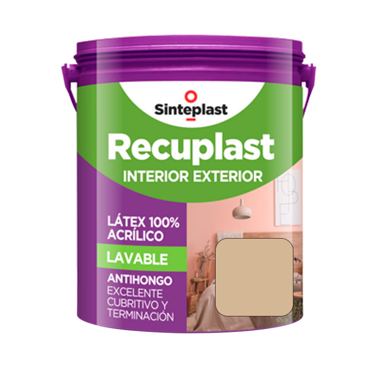 Recuplast Interior Exterior Mate Premium - Gamuza 