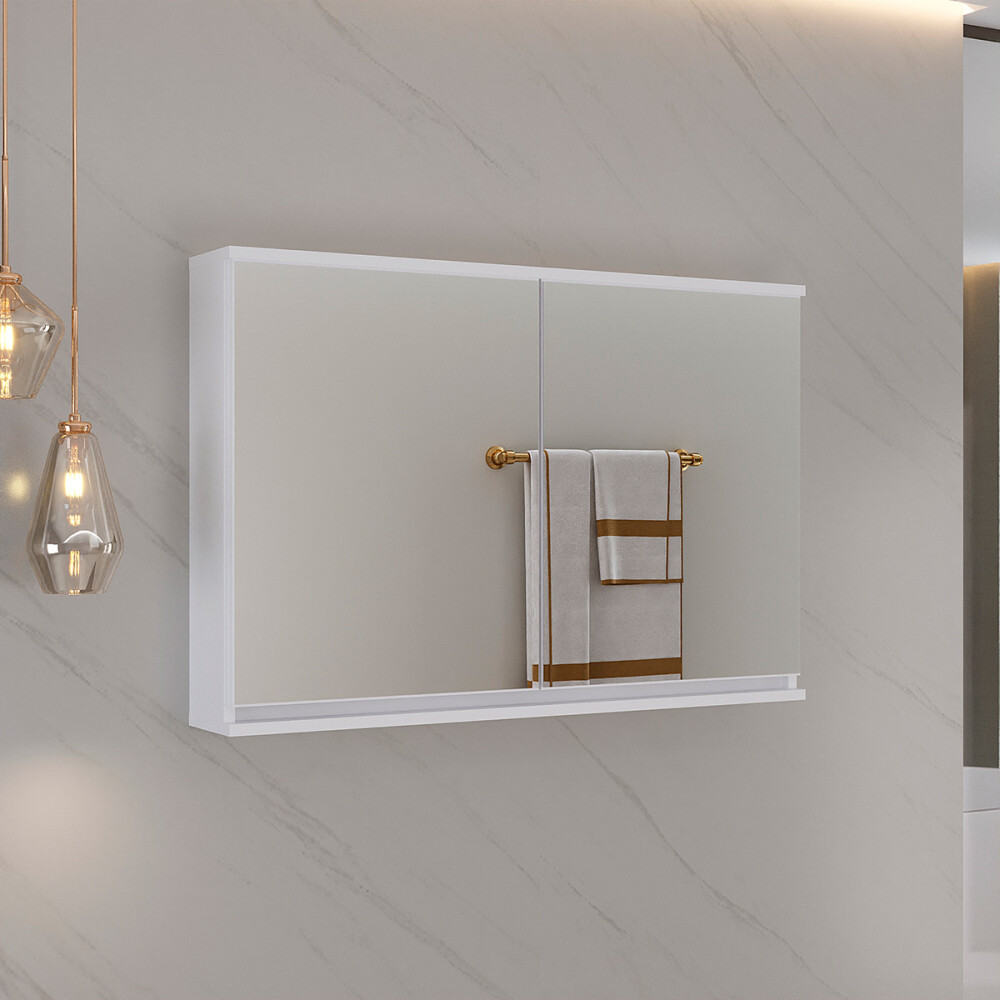 ESPEJO GABRIELA - BLANCO 90 Espejo Gabriela - Blanco 90