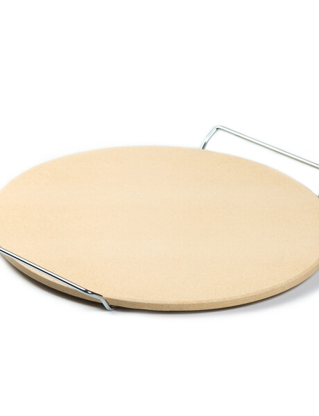 PIEDRA REFRACTARIA PIZZA C/SOPORTE. D33/H1.0CM PIEDRA REFRACTARIA PIZZA C/SOPORTE. D33/H1.0CM
