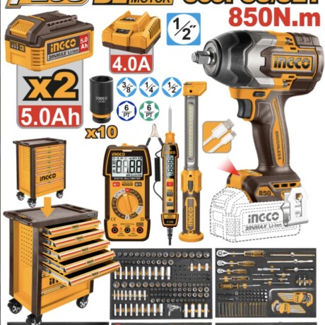 SET DE 369 HERRAMIENTAS + GABINETE METALICO CON CAJONES INGCO HTCS283692 SET DE 369 HERRAMIENTAS + GABINETE METALICO CON CAJONES INGCO HTCS283692