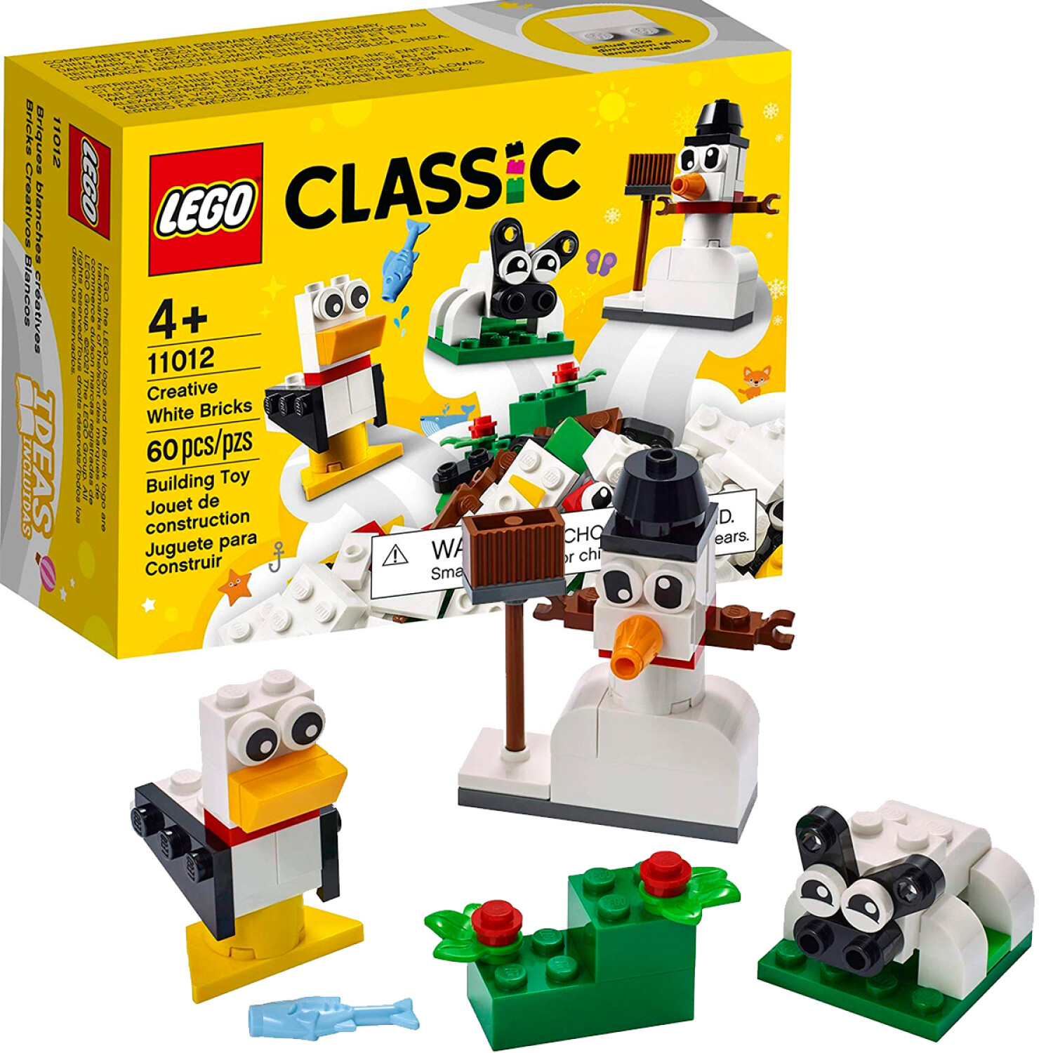 Lego Caja Creativa Classic Juego Encastre Colores - Bricks Creativos — El  Rey del entretenimiento