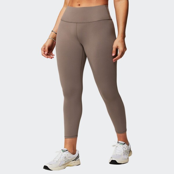 Calza Fabletics Define PowerHold High-Waisted 7/8 Gris