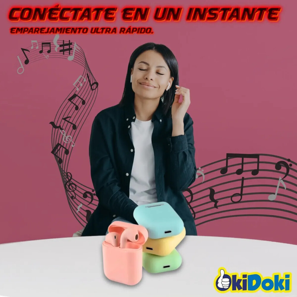 Auriculares Inpods 12 Simple ROSA