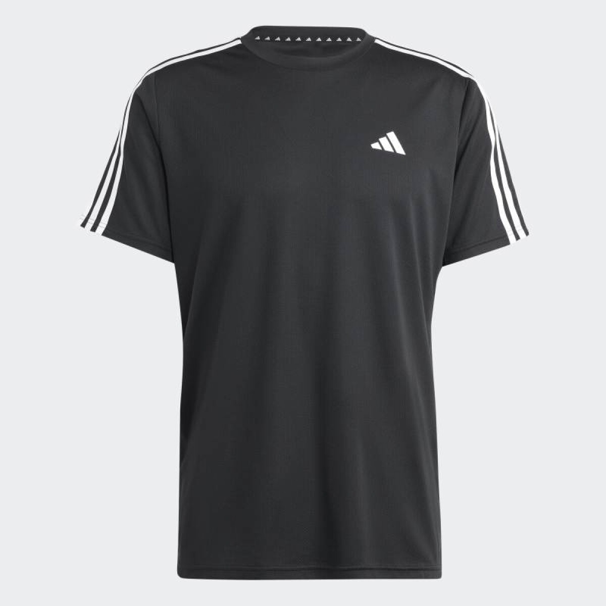 Remera Adidas Train Essentials 3 Bandas - Negro 