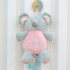 Cunero colgante peluche musical BUBA koala rosa