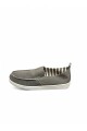MOCASIN CROCCO LONA FE601 Gris