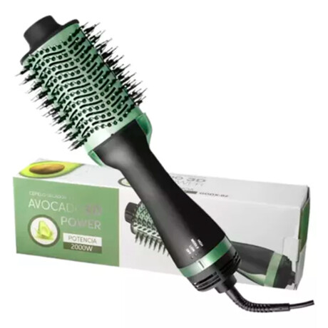 Cepillo Secador 2000W Avocado 3D Power 822-4 NEGRO-VERDE