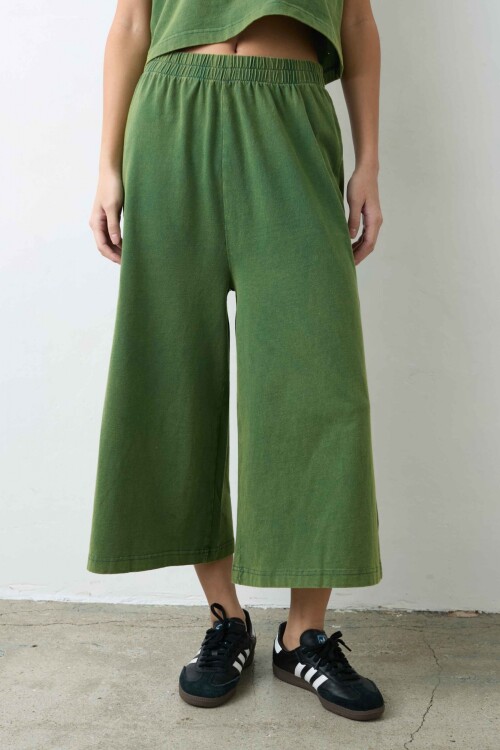 Pantalón Jane Verde Gastado