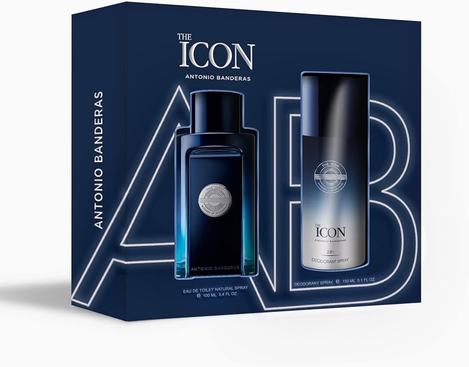 Antonio Banderas Set The Icon 100Ml Eau de Toilette +Desodorante 150Ml 