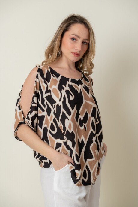 BLUSA NOLANA Negro