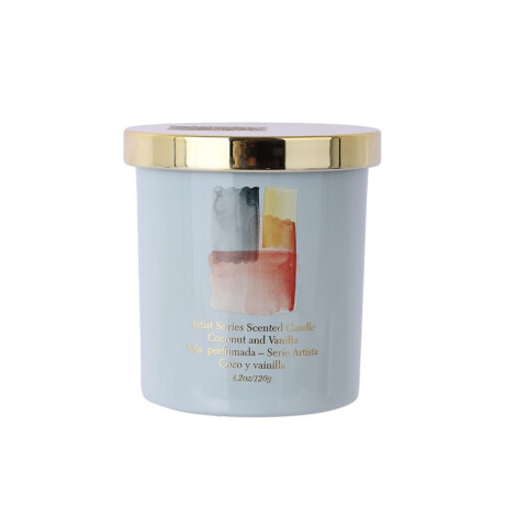 Vela aromática coco y vainilla