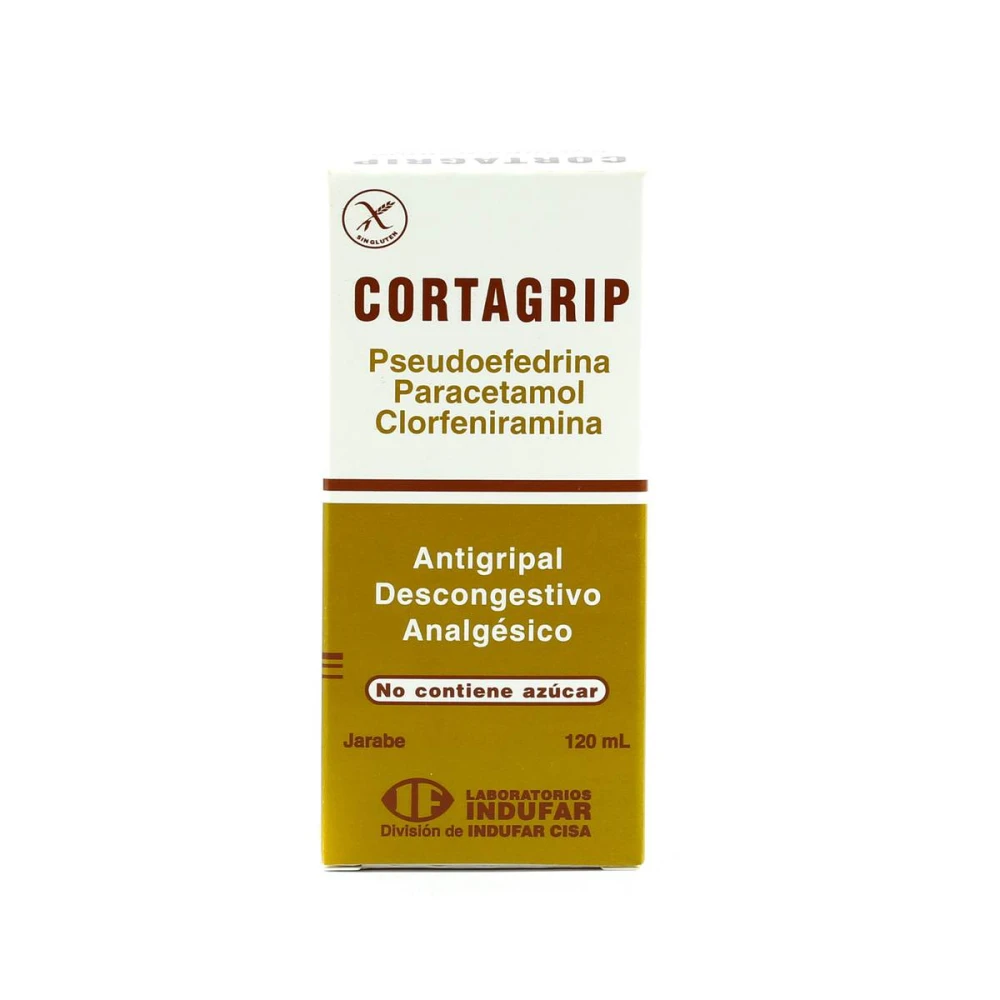 CORTAGRIP JBE. FRASCO X 120 ML.
