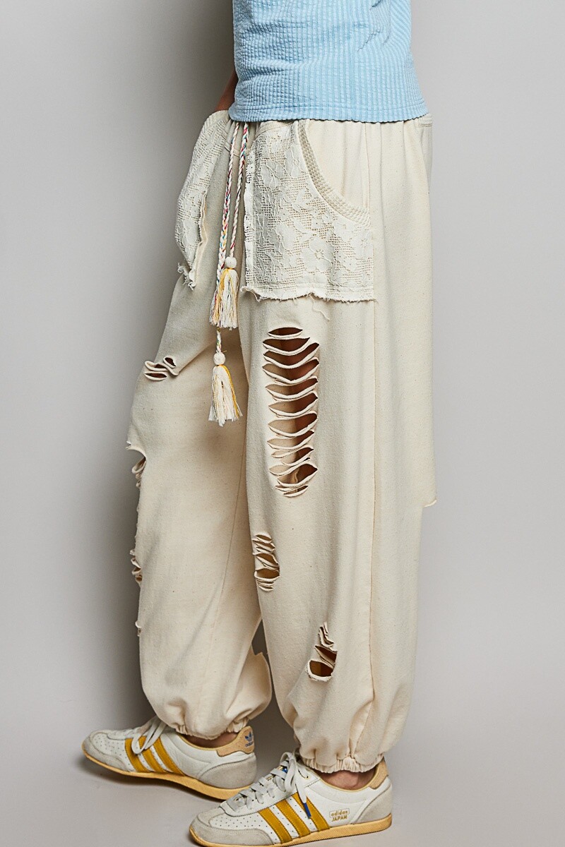 PANTALON JOGGER Natural