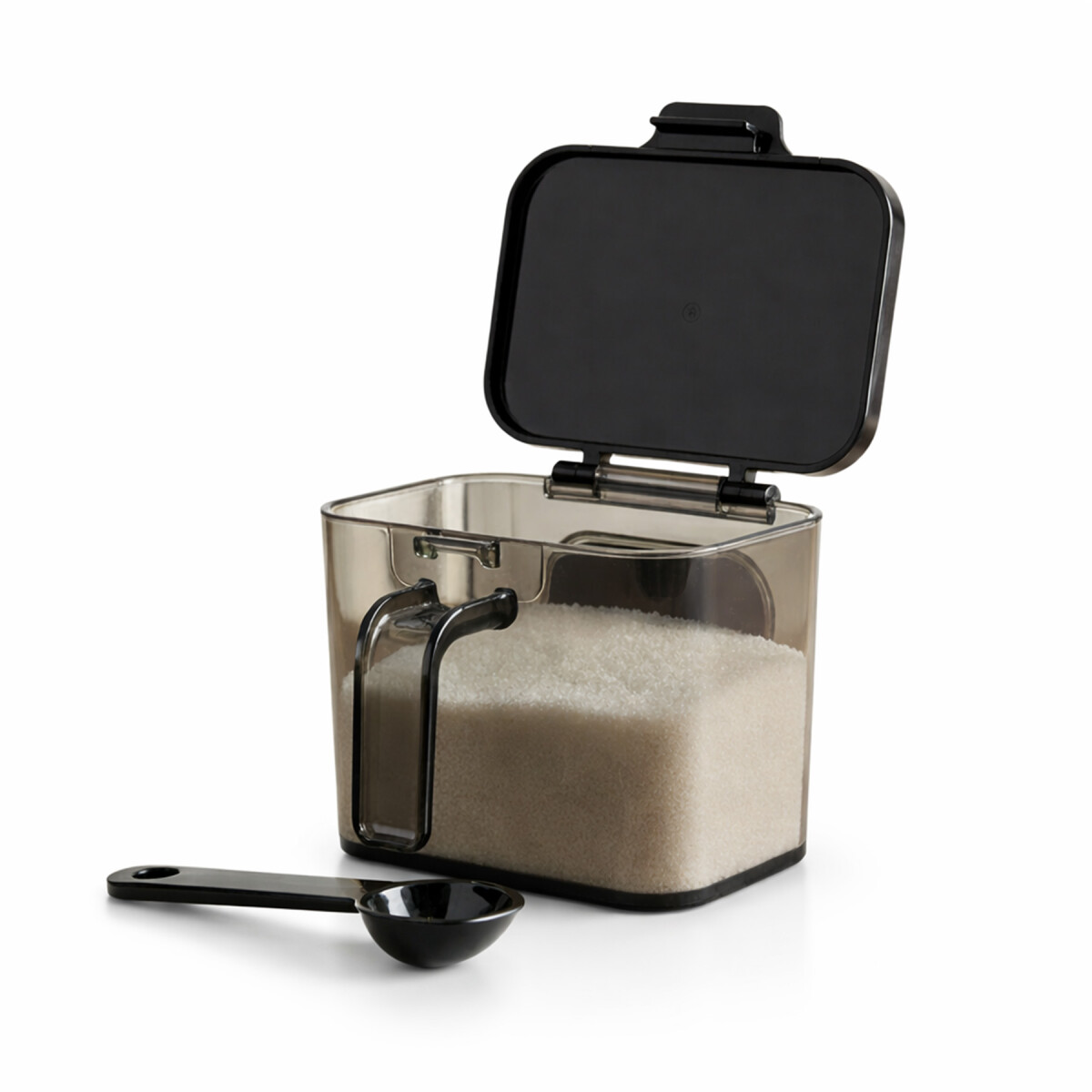 Especiero Salero Pimentero Magnético Frasco Contenedor 410ml - Negro XL 