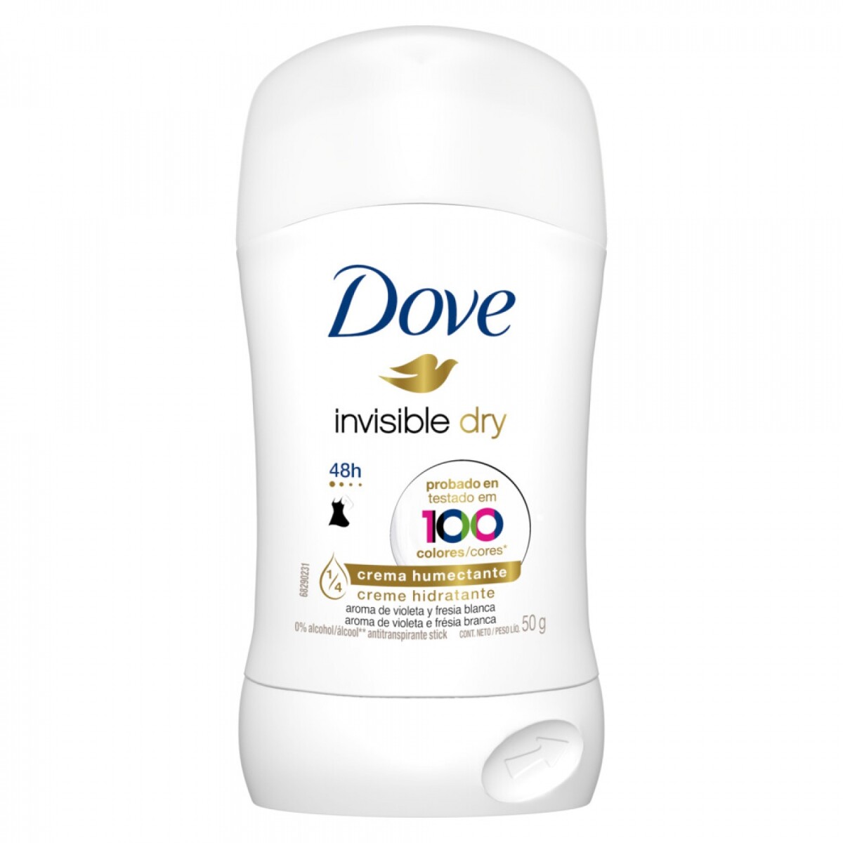 Dove Desodorante Barra Invisible Dry 