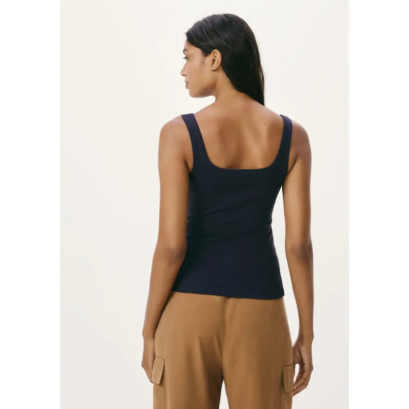 BLUSA SM FEM AZUL ESCURO