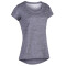 T-SHIRT BASIC GIRLS TRNG rosa pot melang GRIS MELANGE MEDIO