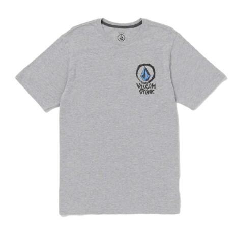 Remera Volcom Ez Ink Sst Gris