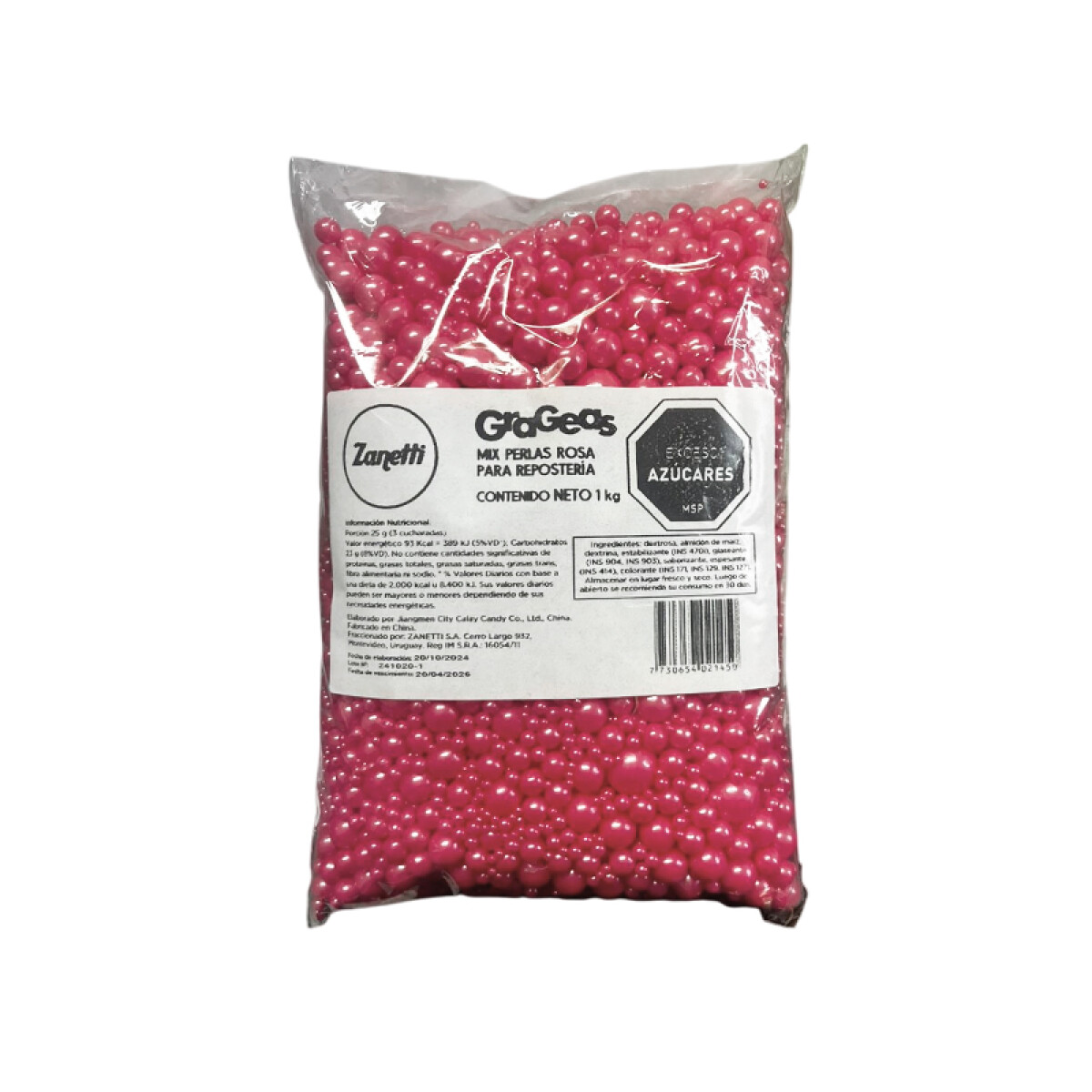 Mix Perlas Rosa 1 Kg 