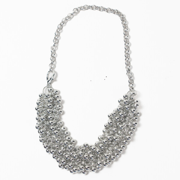 COLLAR BENAZAIRE PLATEADO COLLAR BENAZAIRE PLATEADO
