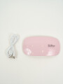Lampara Led Para Uñas Romi Rosa