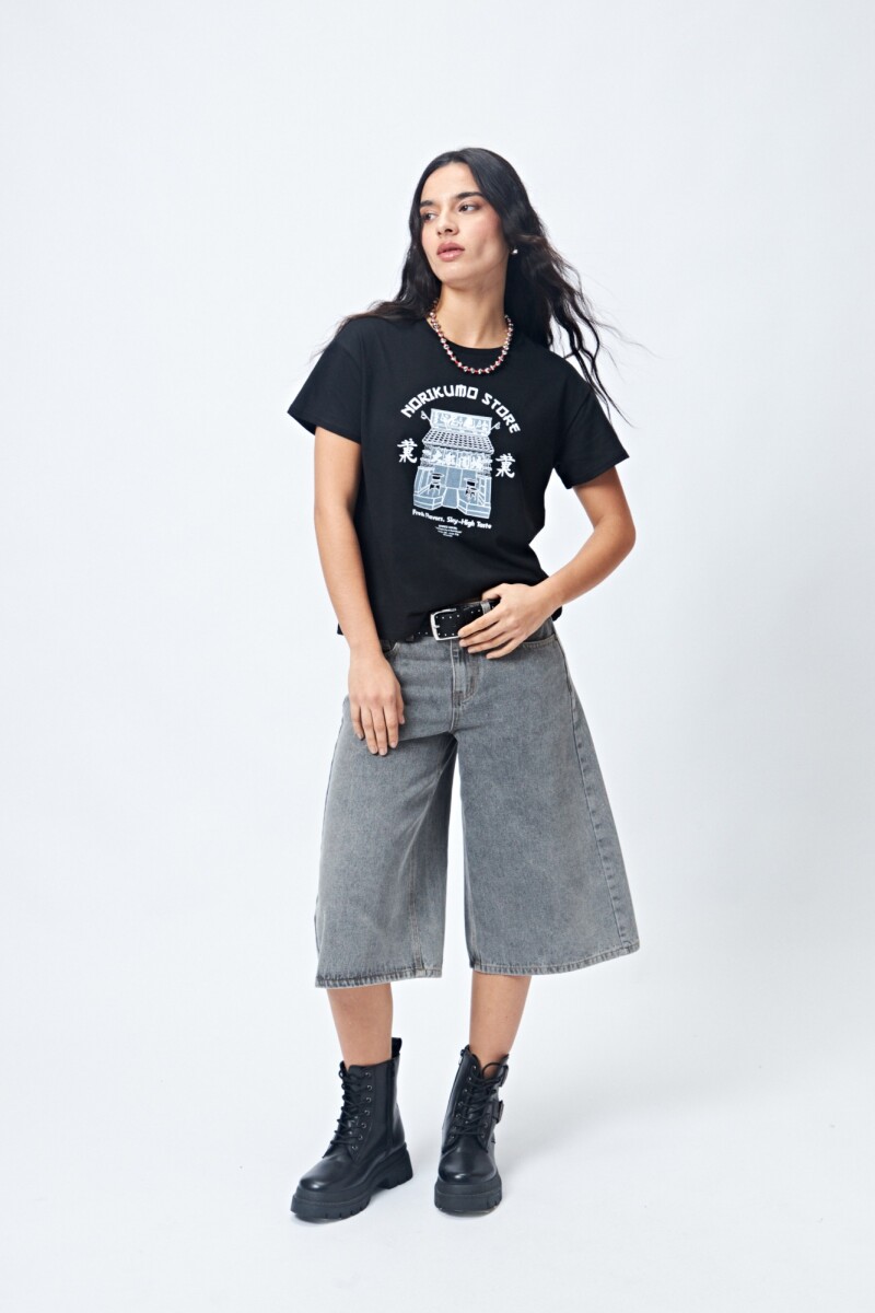 REMERA NORIKUMO Negro