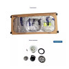 PILETA TRAMONTINA BACHA IZQUIERDA ACERO INOX 93415-50 Pileta Tramontina Bacha Izquierda Acero Inox 93415-50